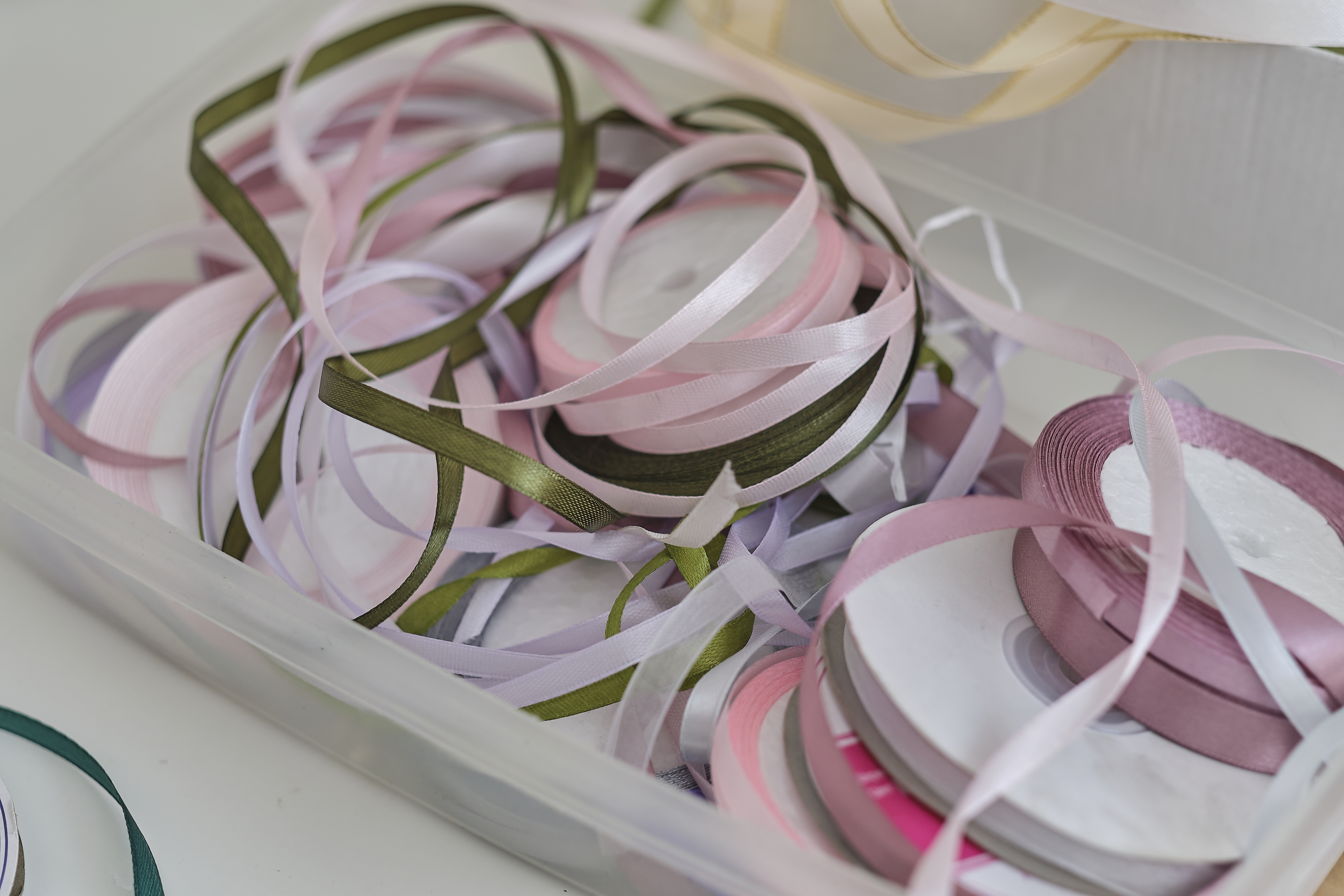 Bulk nylon satin ribbon supplier in Singapore for events and crafts