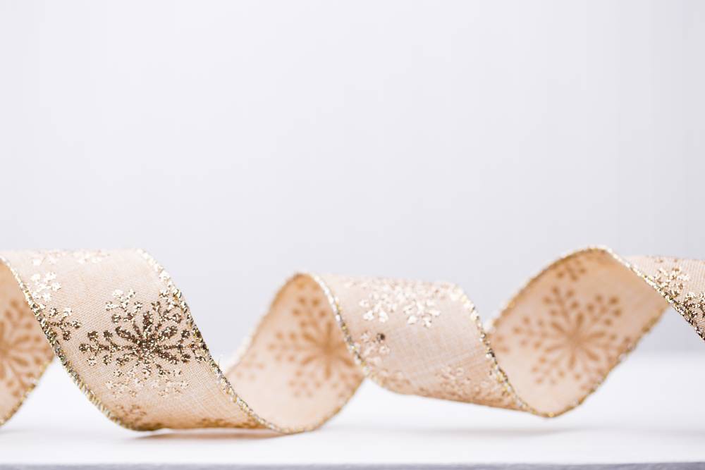 Corporate gift packaging with customised ribbon Singapore