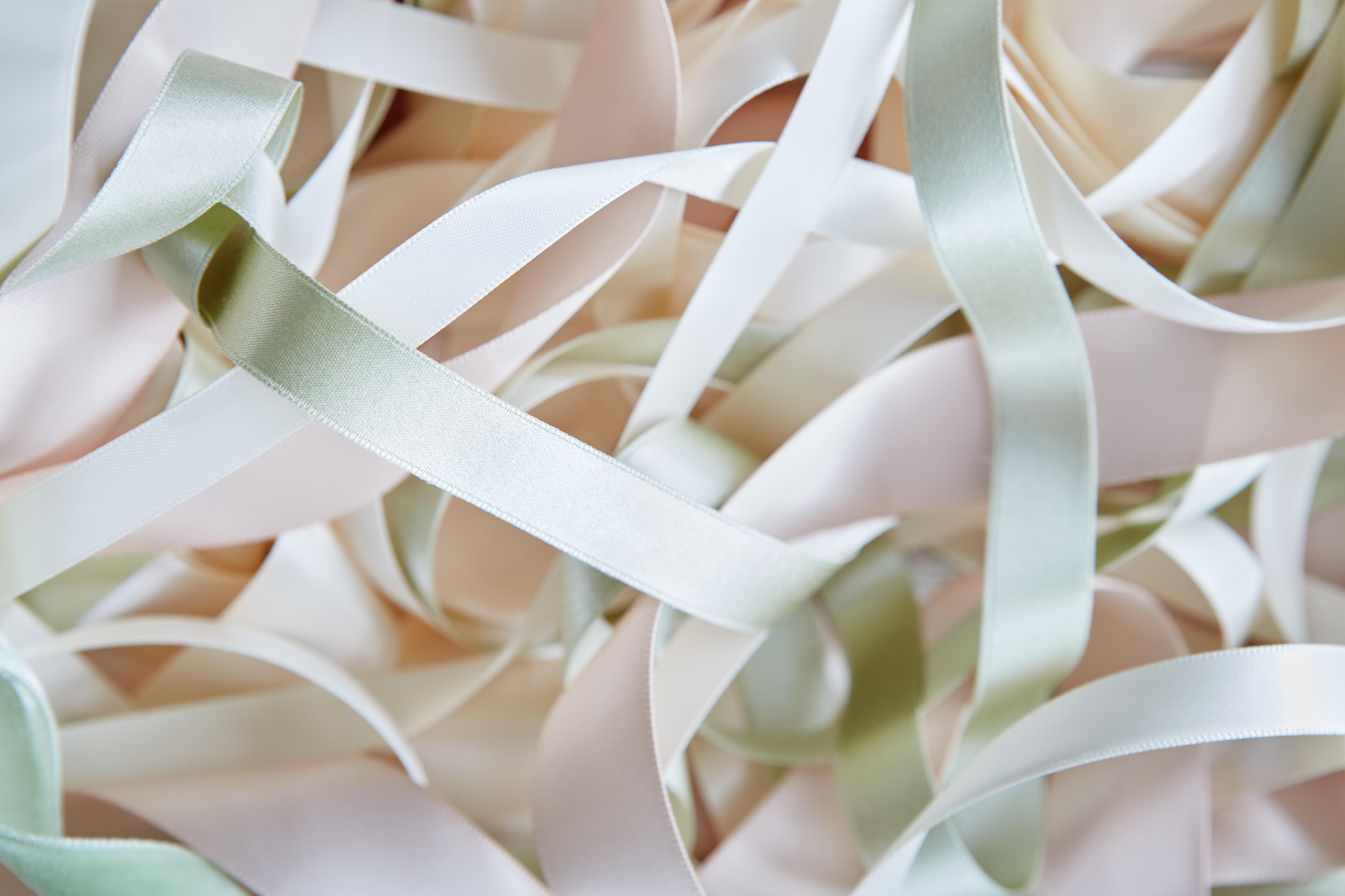 High-quality nylon satin ribbon with glossy finish in Singapore