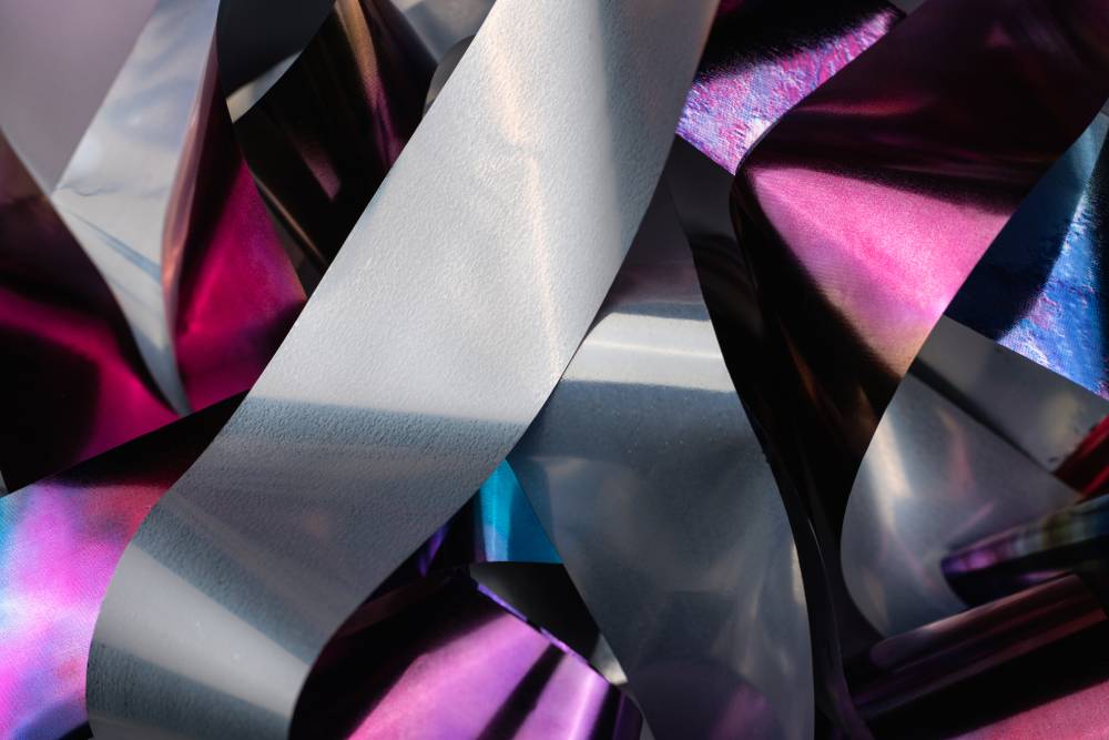 Metallic ribbon Singapore luxury hampers